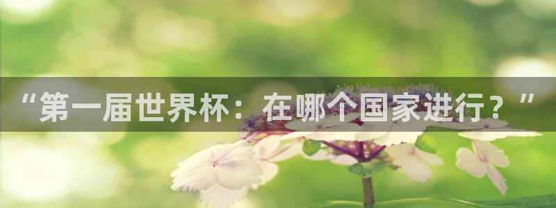 世界杯预选赛欧洲赛区积分榜：“第一届世界杯：在哪个国家进行？”